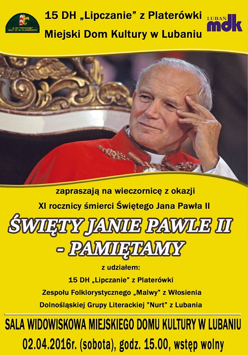 wity Janie Pawle II - Pamitamy